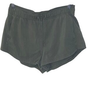 Lululemon Align‎ High Rise Shorts Women's Size 12 Olive Green Athletic Casual